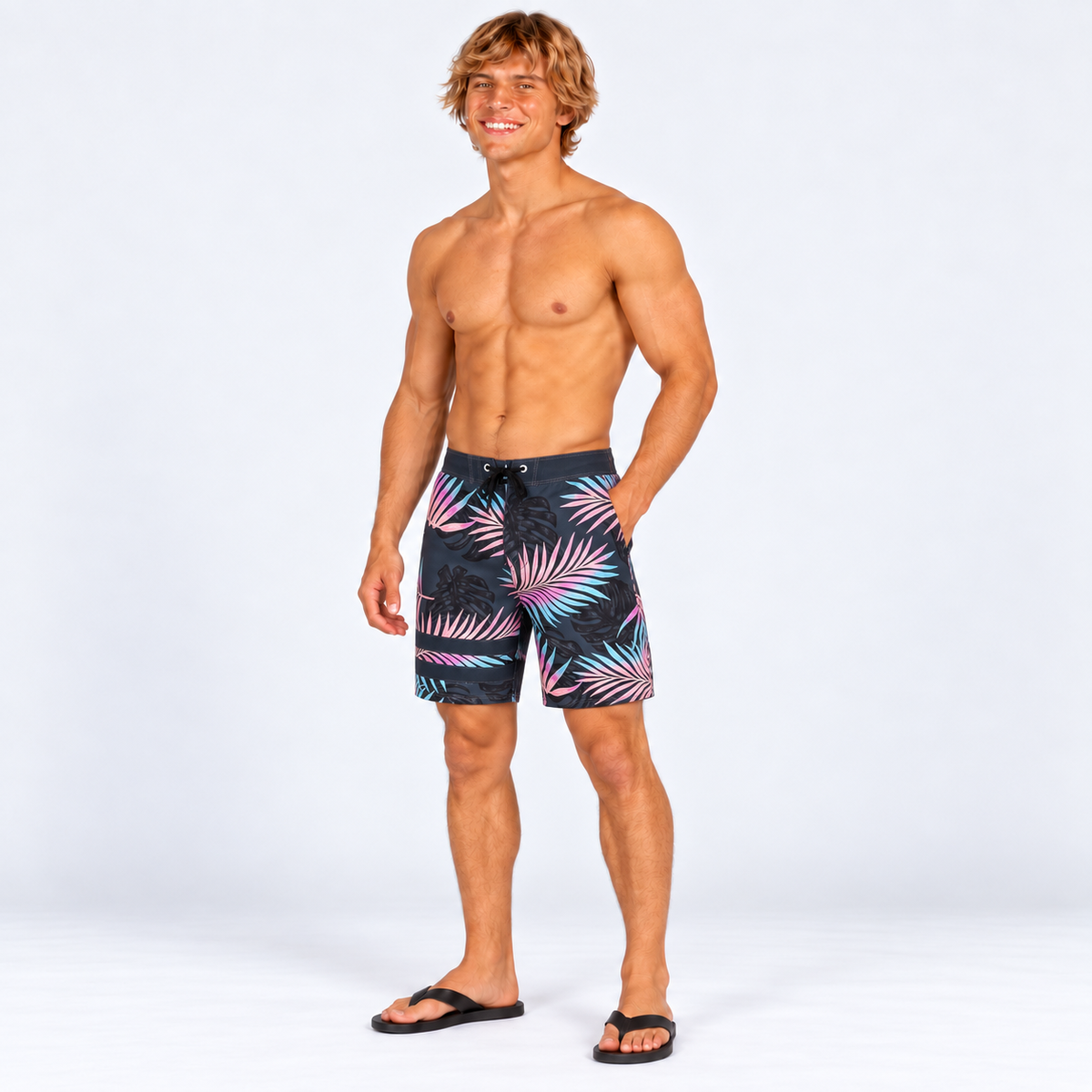 Short Block Party 2.0 Icon 18 Smoke Grey Hurley