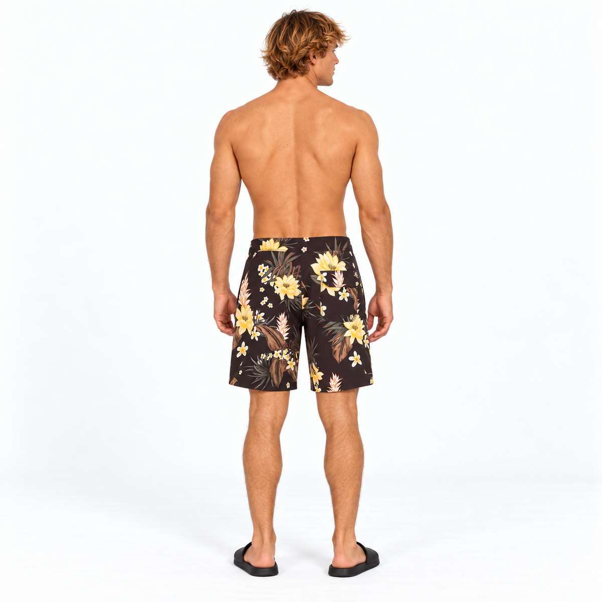 Traje de Baño Phantom Tailgate 18 Velvet Brown Hurley