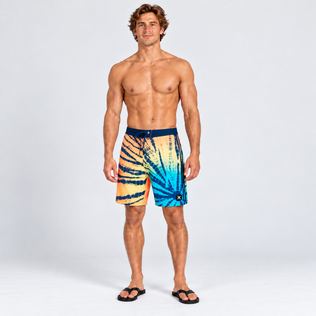 Traje de Baño Phantom Tailgate Boardshorts 18" Hot Curry Hurley