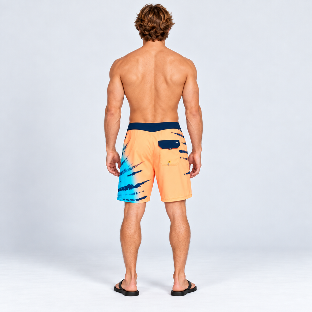 Traje de Baño Phantom Tailgate Boardshorts 18" Hot Curry Hurley