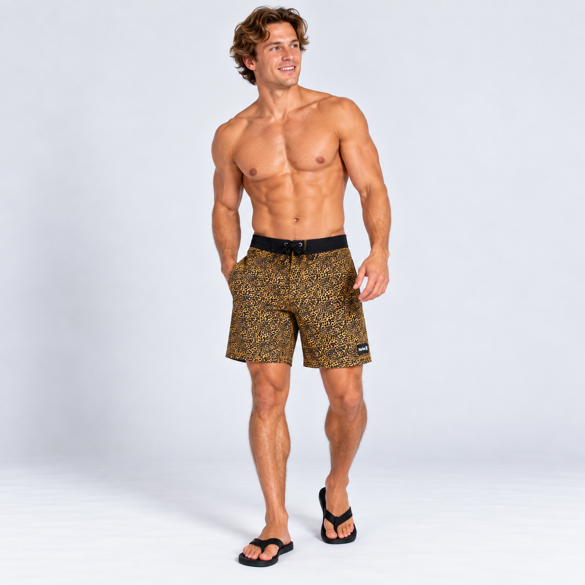 Traje de Baño Phantom Classic 18" Boardshorts Gold Shed
