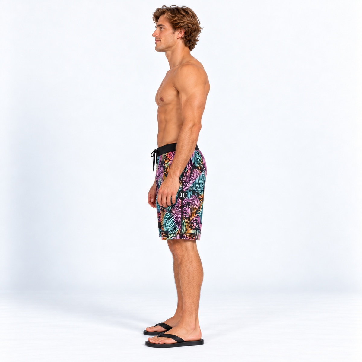 Traje de Baño Phantom Block Party 18 Black Multicolor