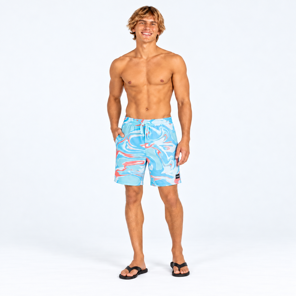 Traje de Baño Cannonball Volley 17 Teal Tinted