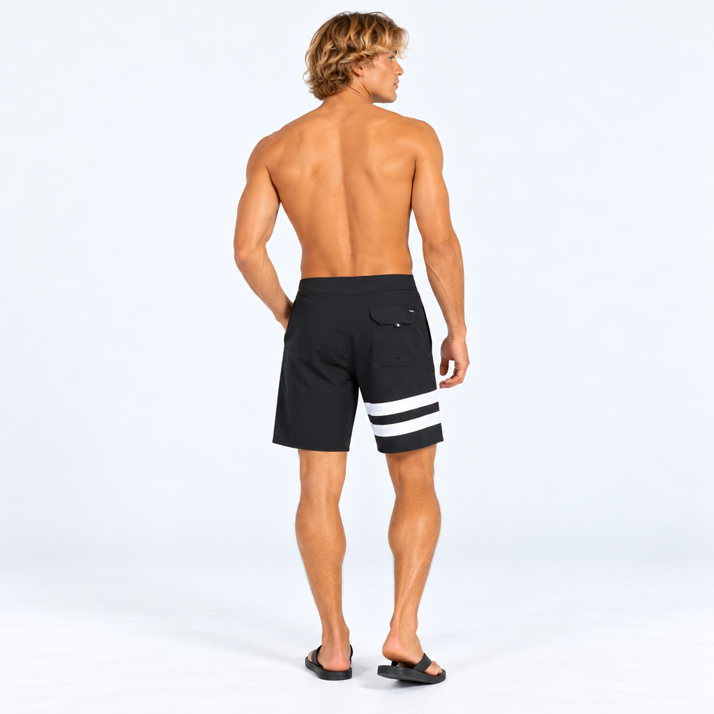 Traje de Baño Phantom Eco Block Party 18" Black