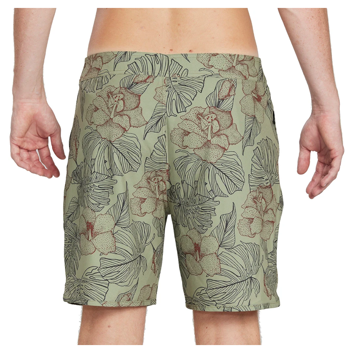 Traje de baño Men IPD Rockys 18" 83 Fit Moss