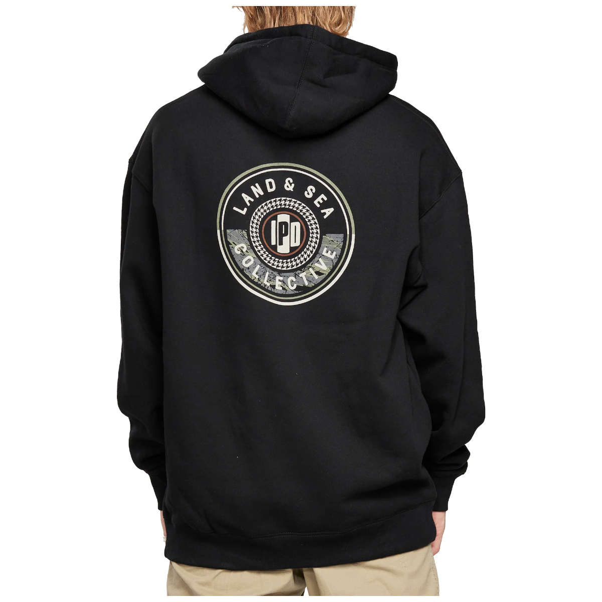 Polerón Hoodie IPD Collective Fleece Black