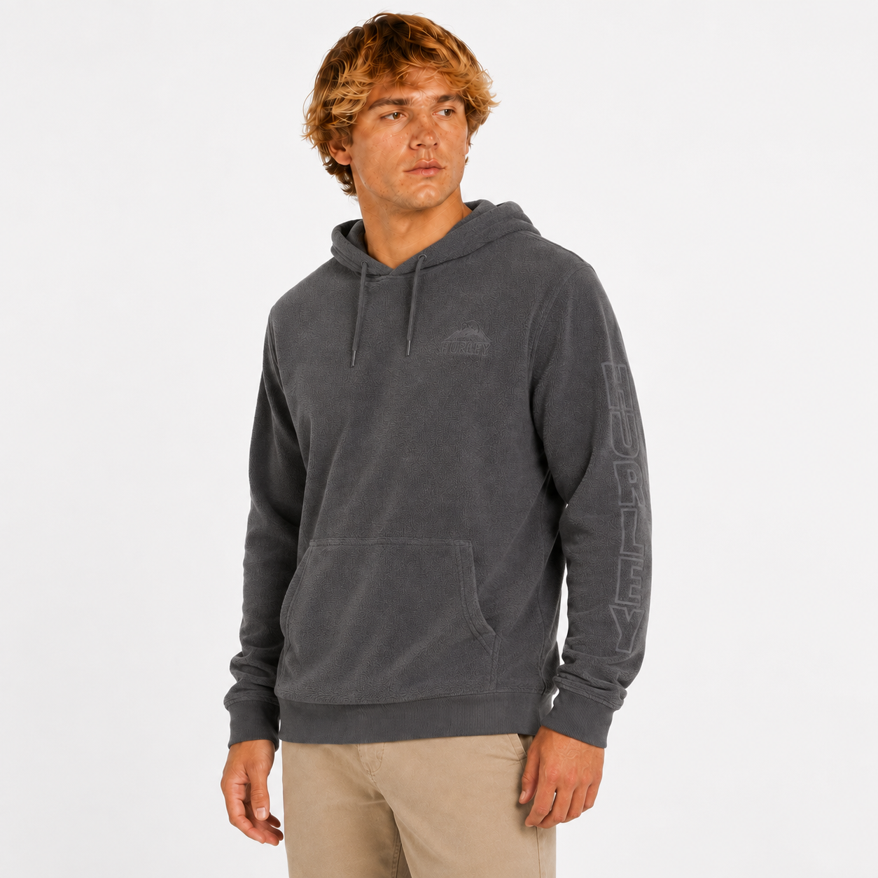 Poleron Everett Windchill Iron Grey Hurley