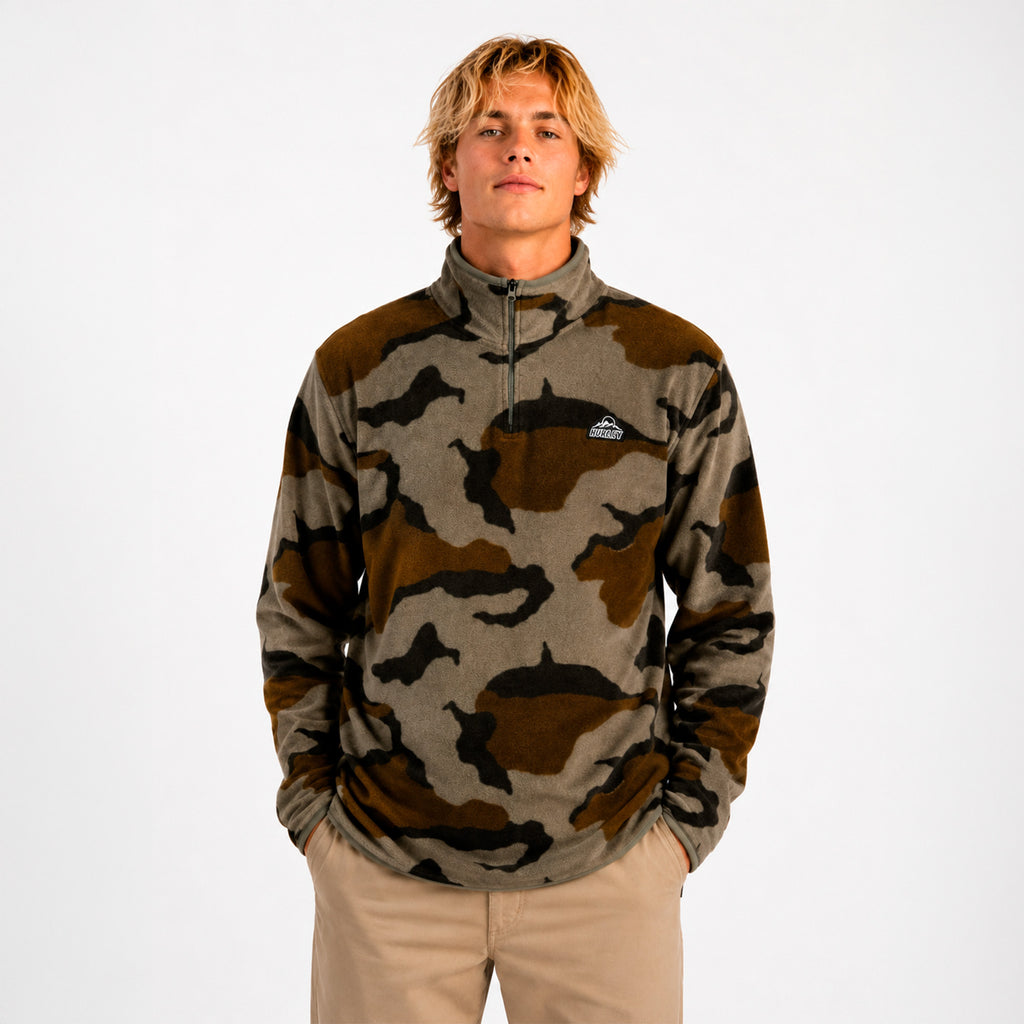 Chaqueta Mesa Windchill 1/4 Zip Olive