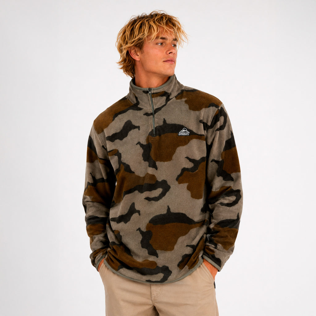 Chaqueta Mesa Windchill 1/4 Zip Olive