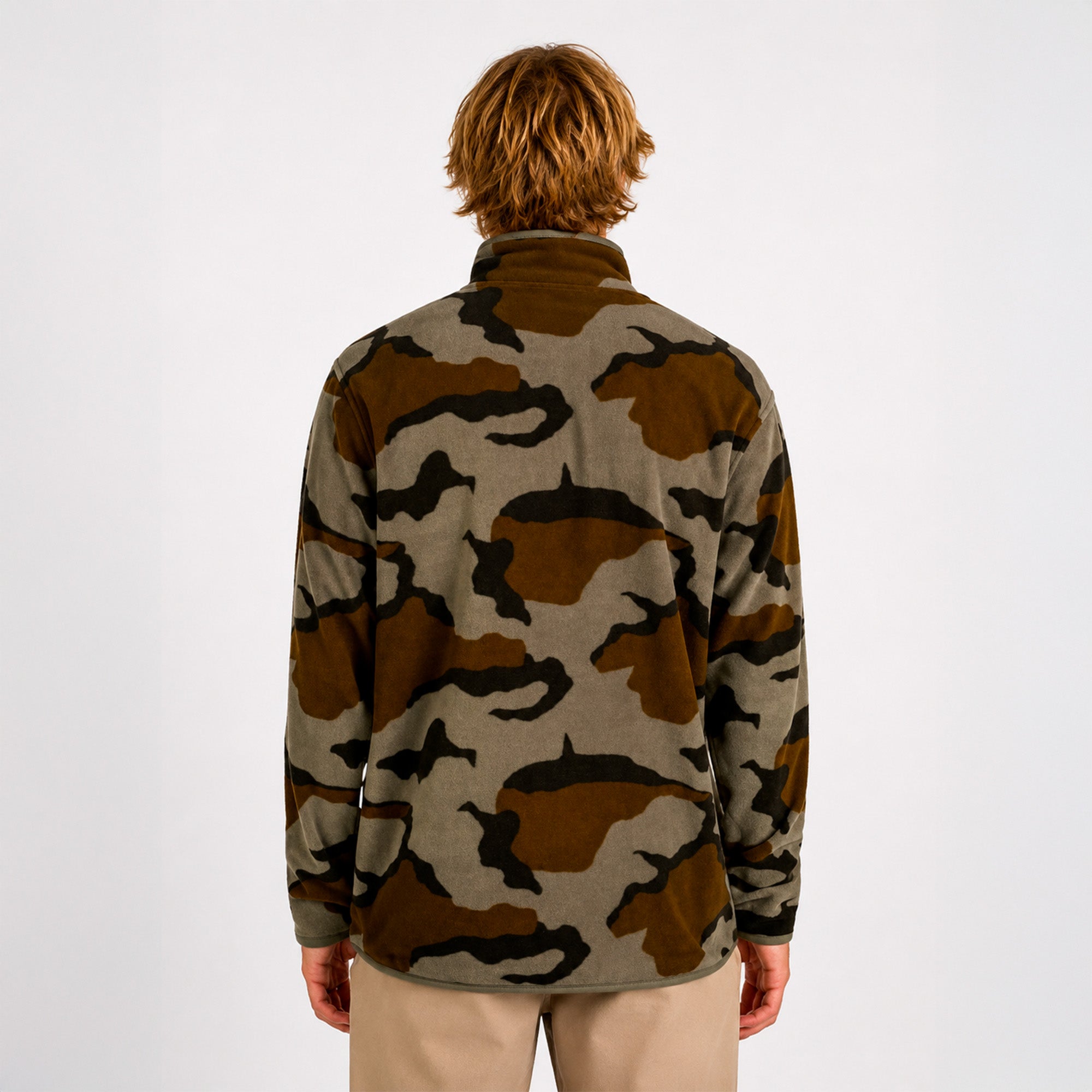 Chaqueta Mesa Windchill 1/4 Zip Olive