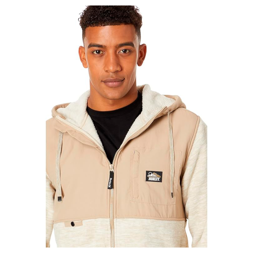 Chaqueta Hurley Men Huron Burrito Full Bone