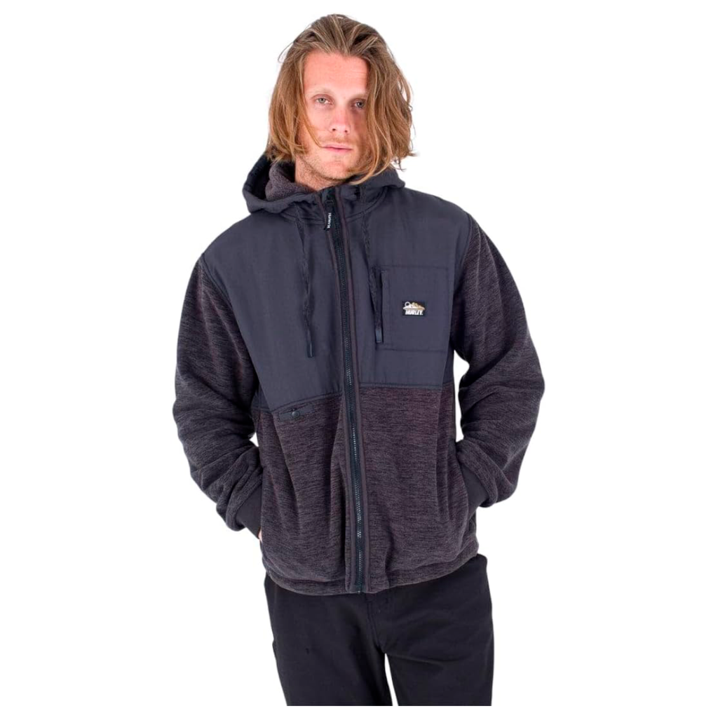 Chaqueta Hurley Men Huron Burrito Iron Ore