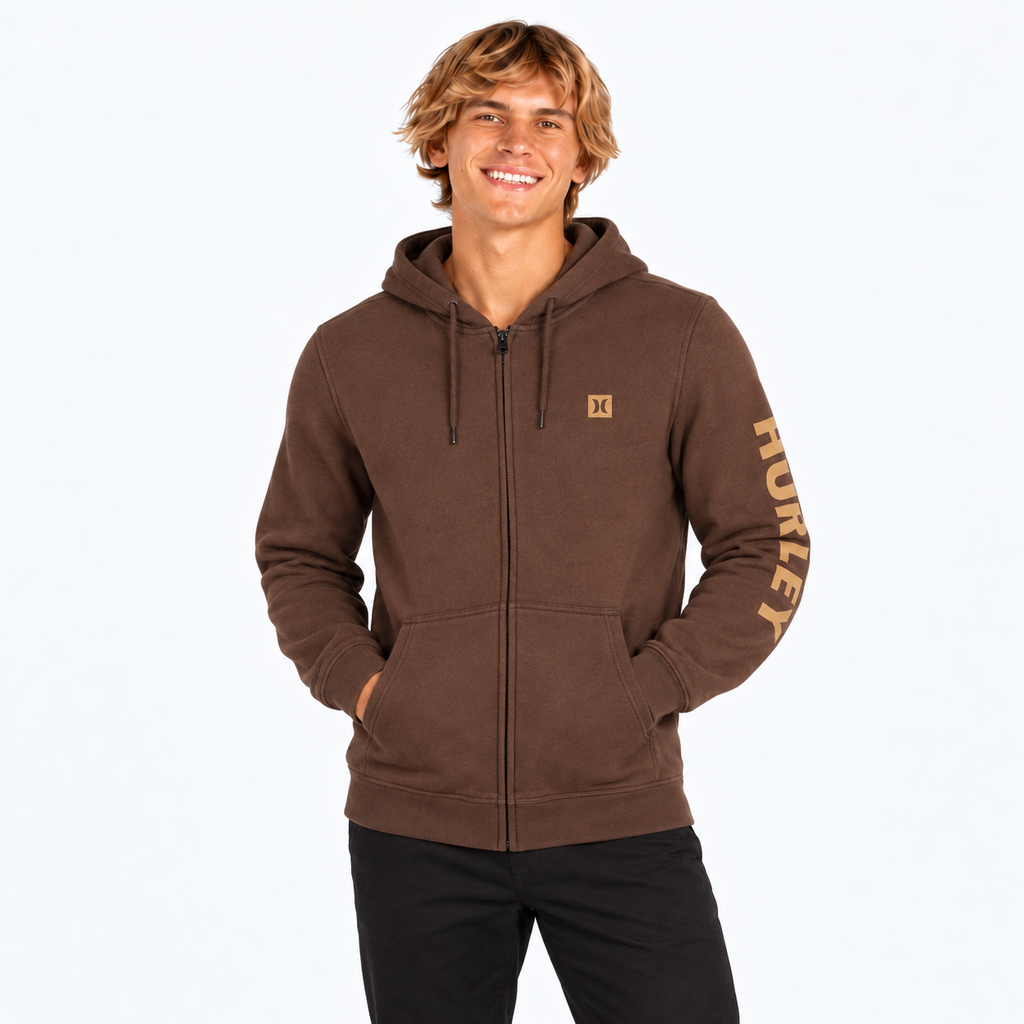 Polerón Hurley Icon Boxed Fleece Espress