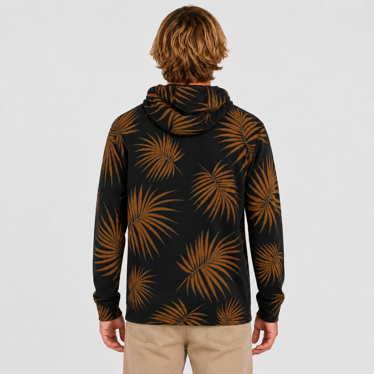 Poleron Modern Surf Poncho Black
