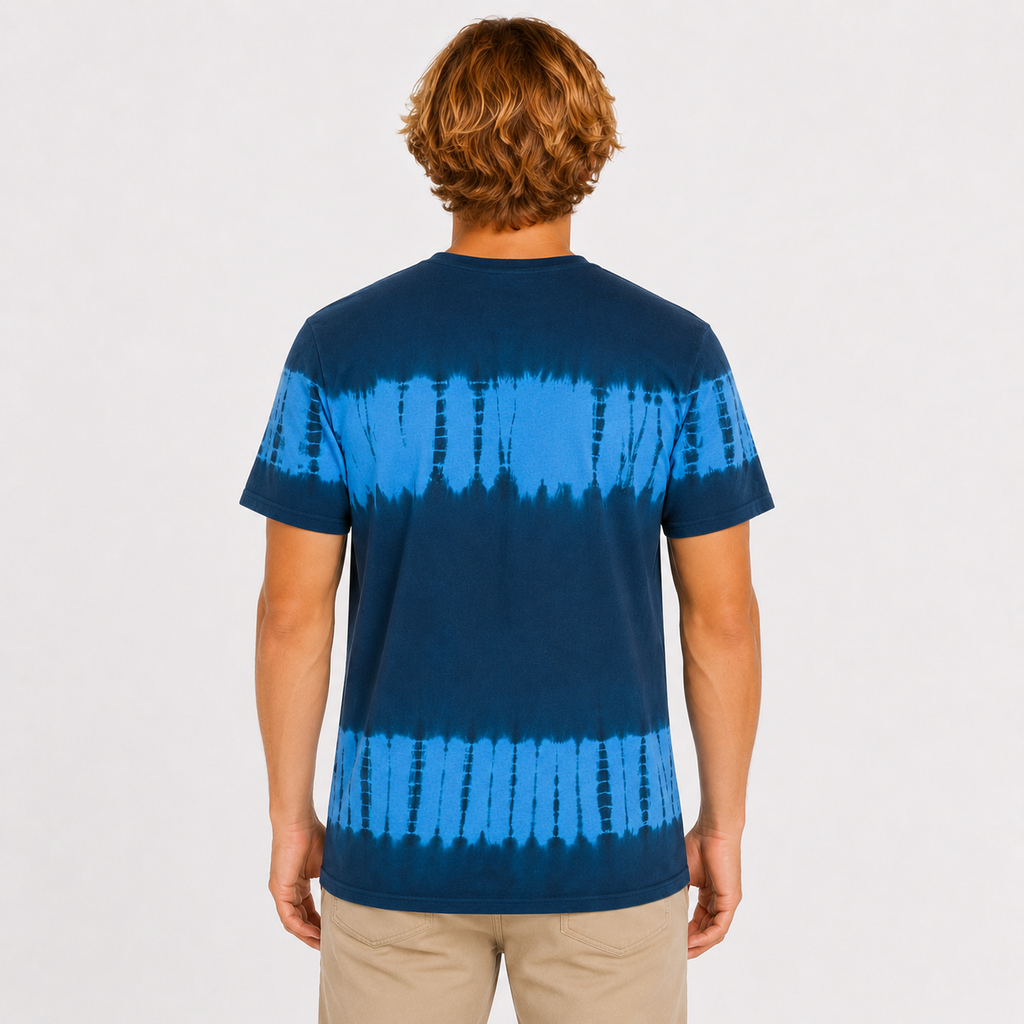 Polera Everyday Washed+ Moro Armory Navy Hurley