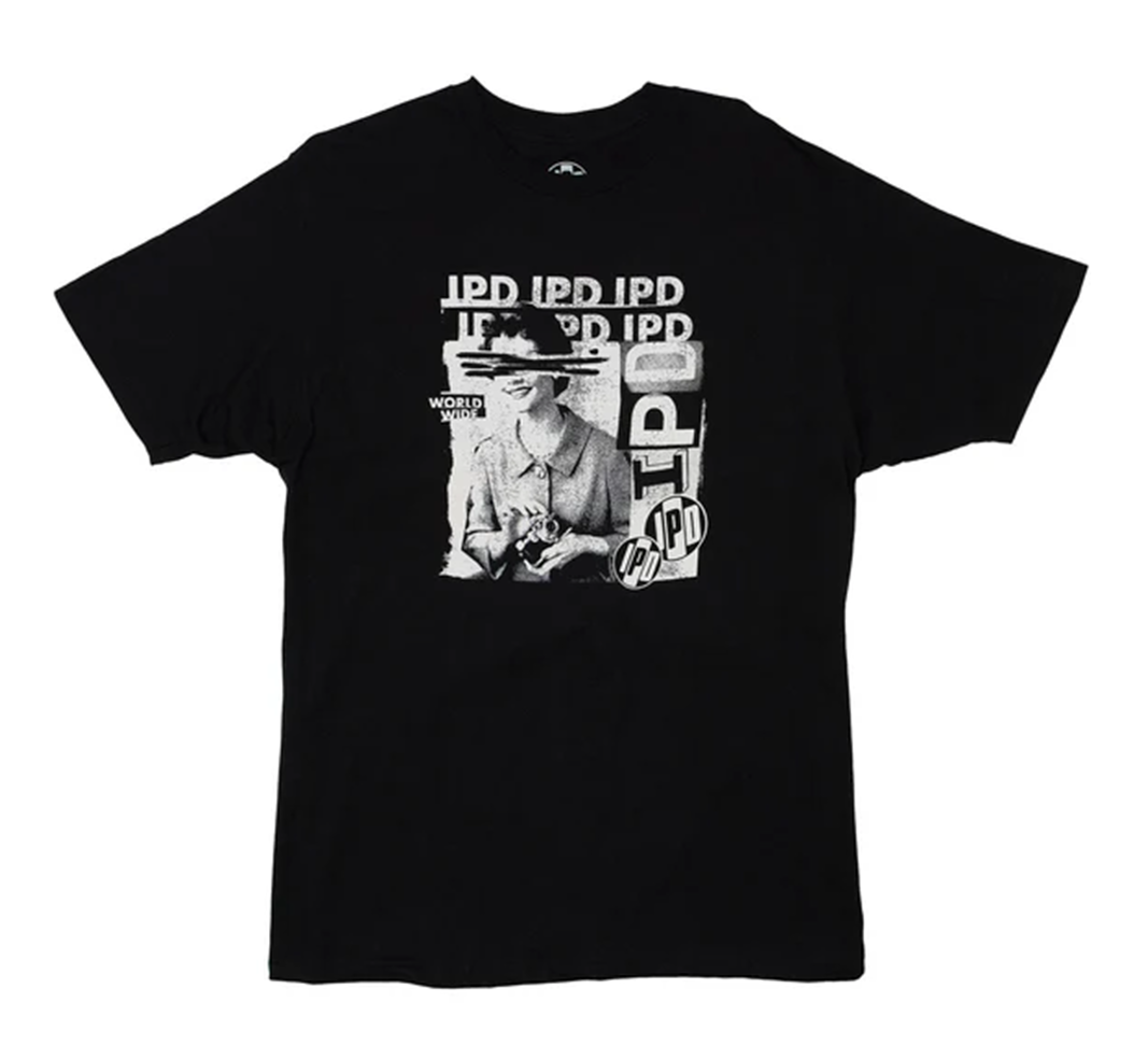 Polera Men IPD Faceplant Y2K Black
