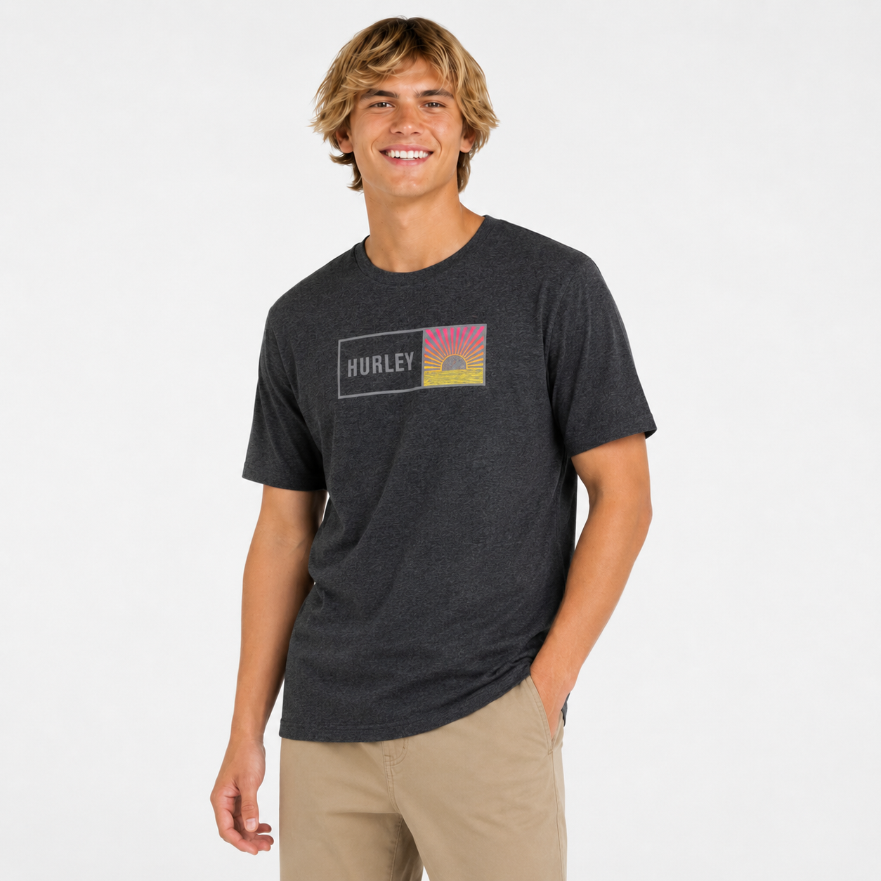Polera Everyday Sunbox Black Heather