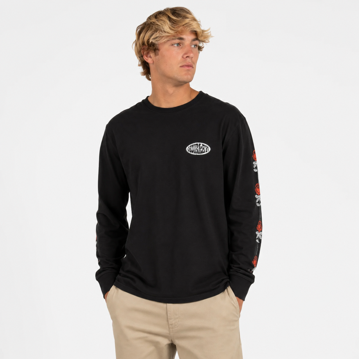 Polera Manga Larga Everyday Country Black