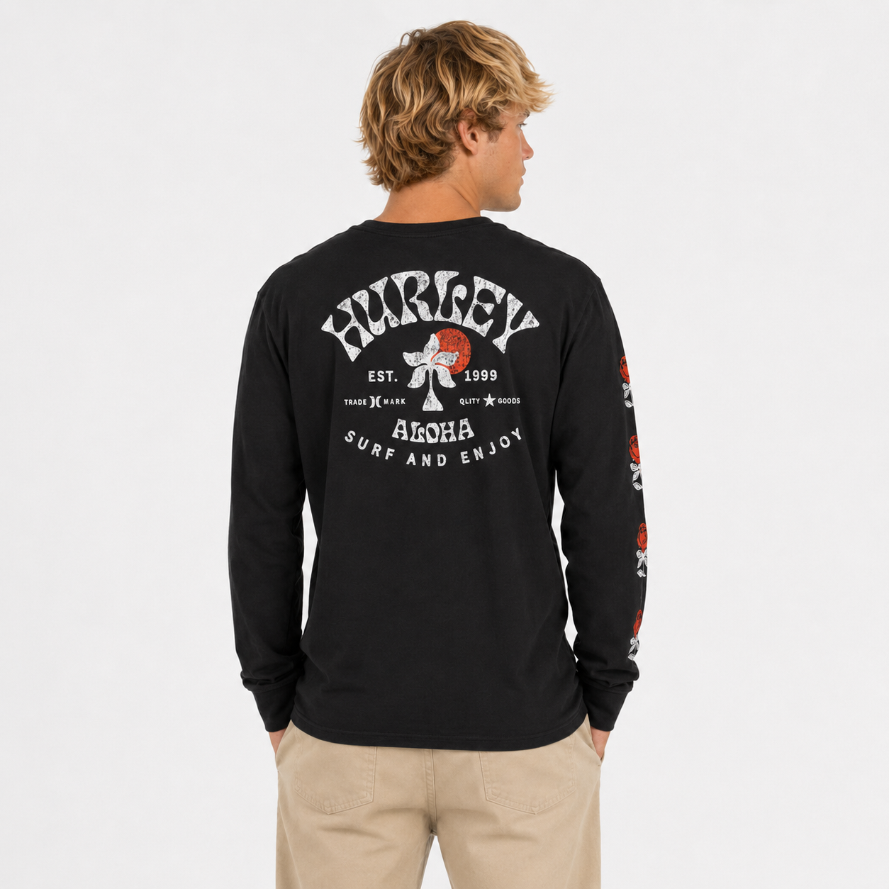 Polera Manga Larga Everyday Country Black