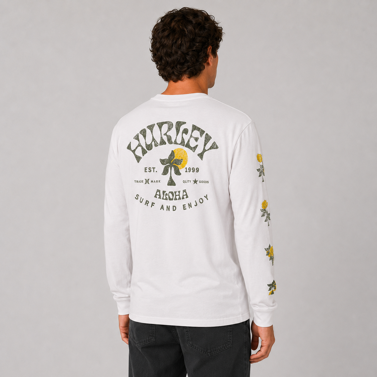 Polera Manga Larga Everyday Country White