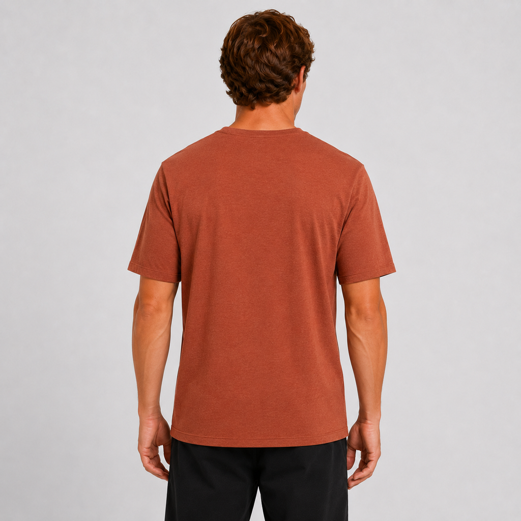 Polera Everyday Washed Zion Rust