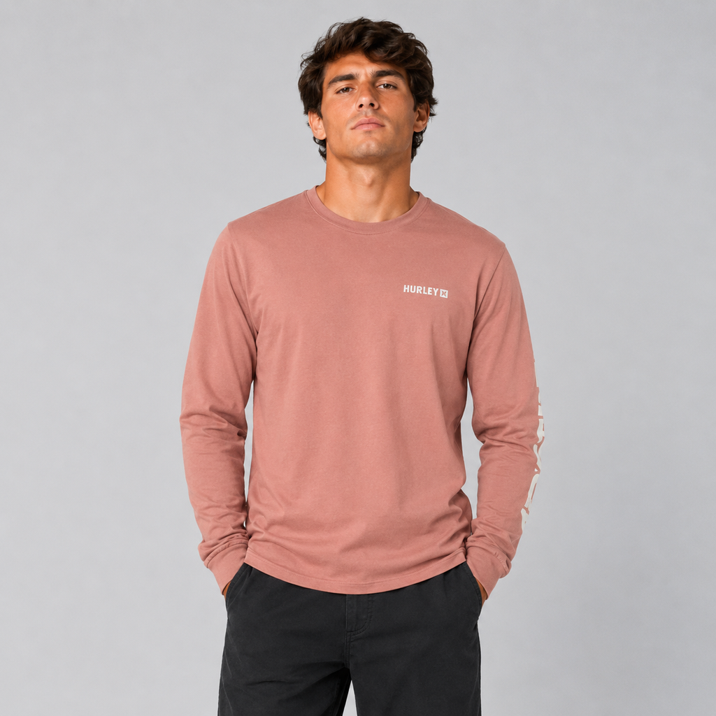 Polera Manga Larga Everyday The Box Phantom Rose