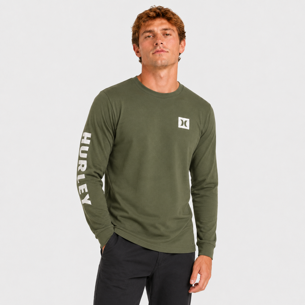 Polera Manga Larga Everyday The Box Charc Fern