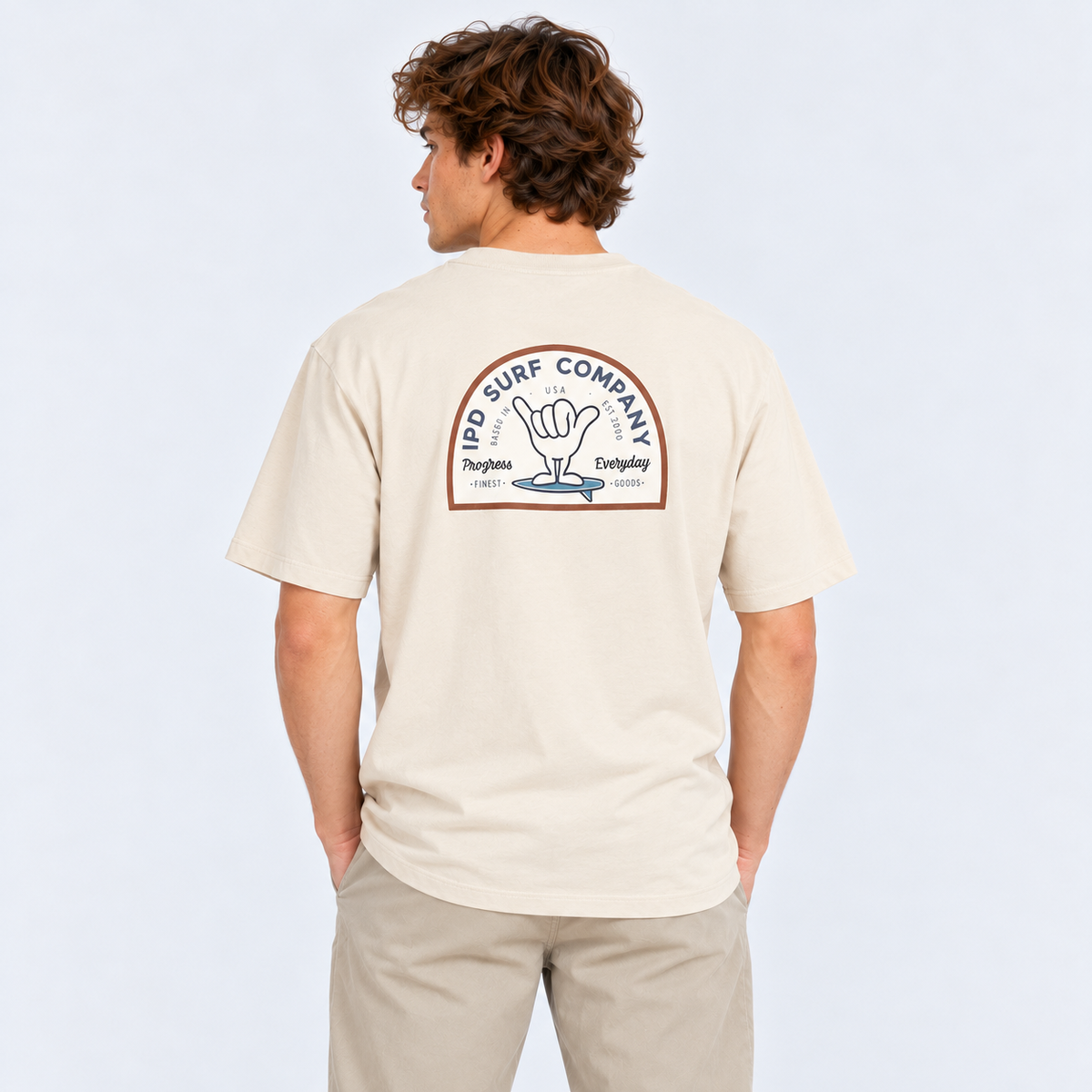 Polera Men IPD Shaka Everyday Haze