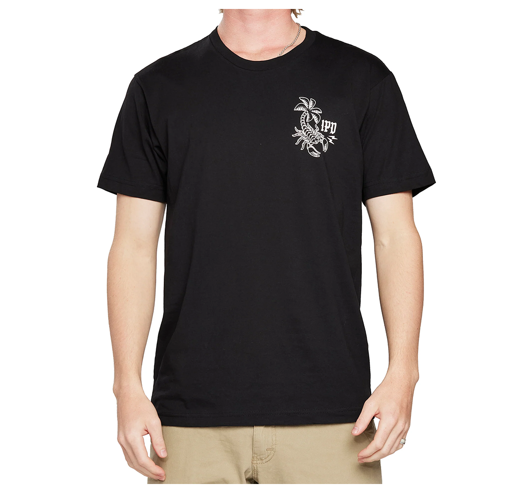 Polera Men IPD Duality Soft Washed Black