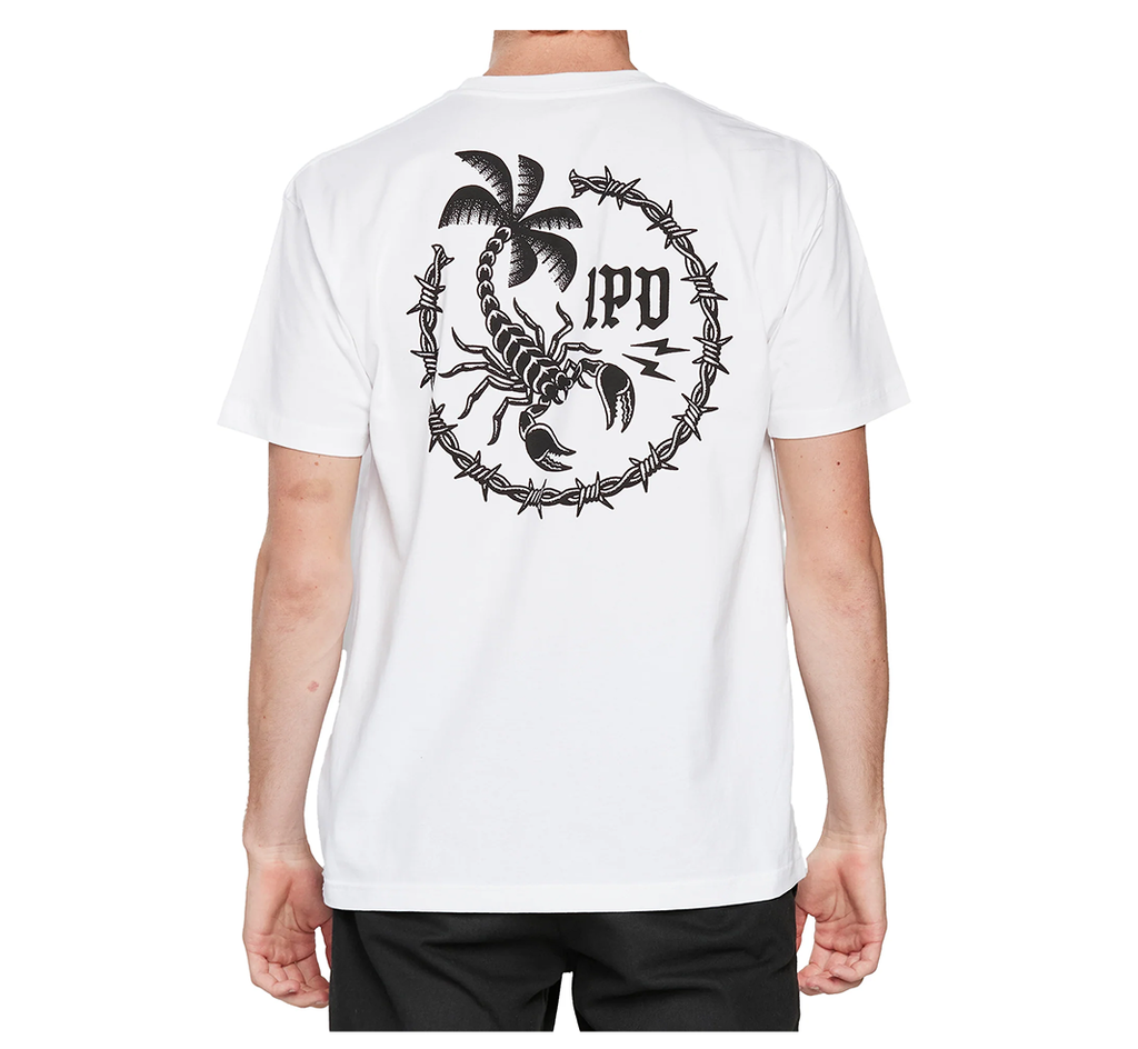 Polera Men IPD Duality Soft Washed White