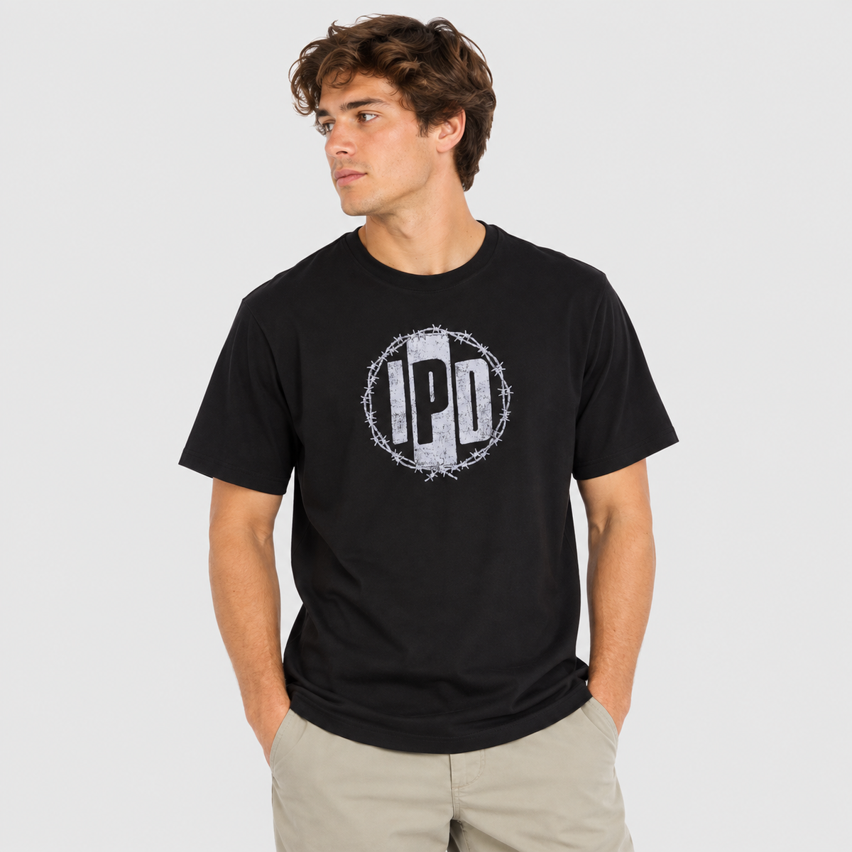 Polera Men IPD Barbs Black