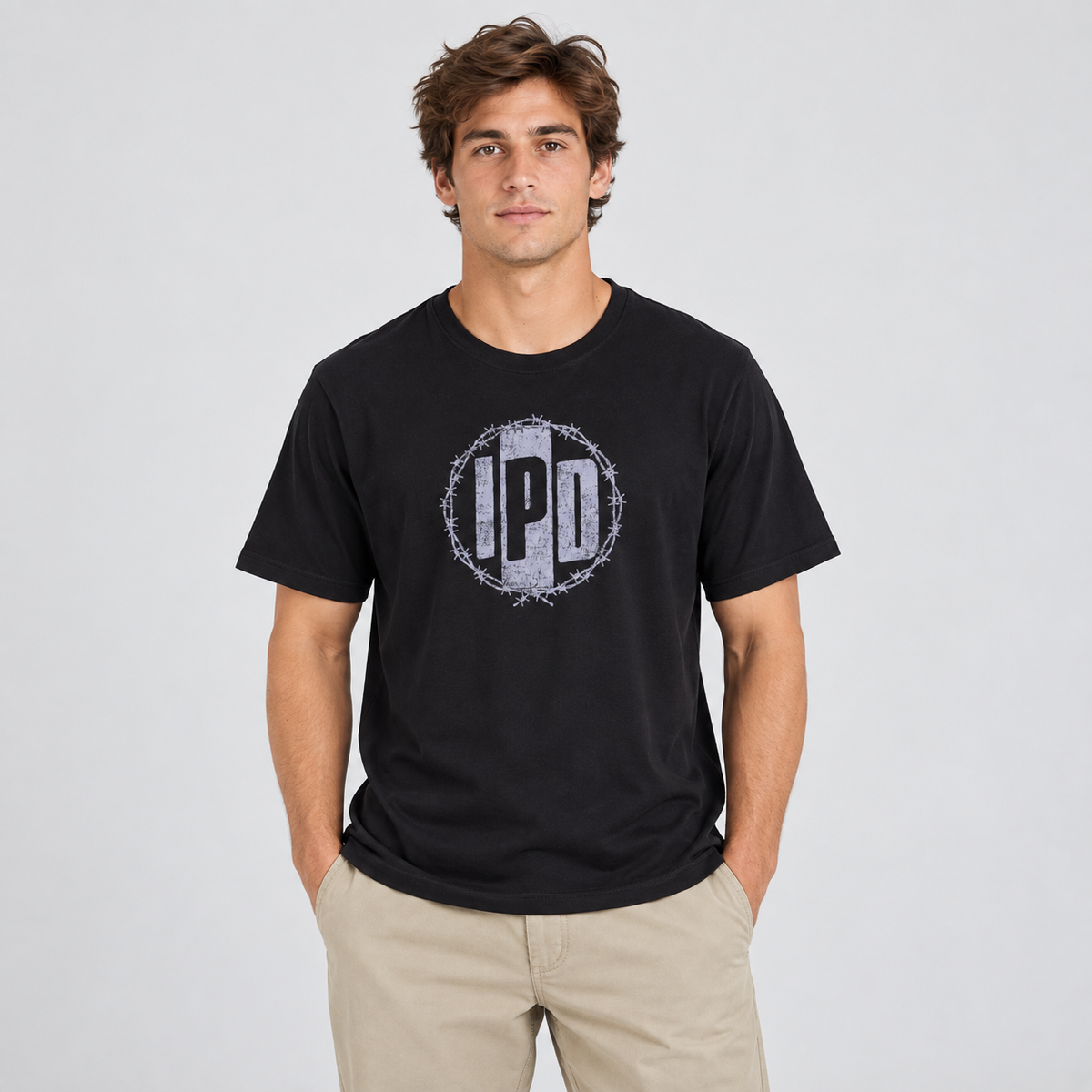 Polera Men IPD Barbs Black