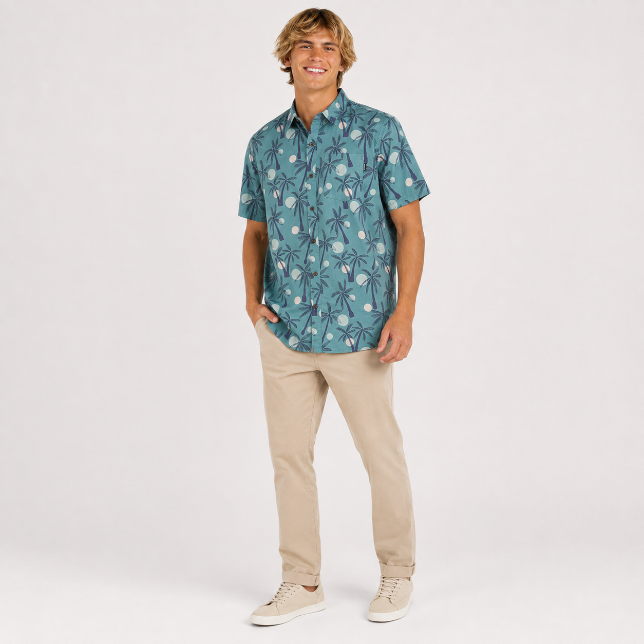 Camisa Organic Wedge Ss Bicoastal Hurley
