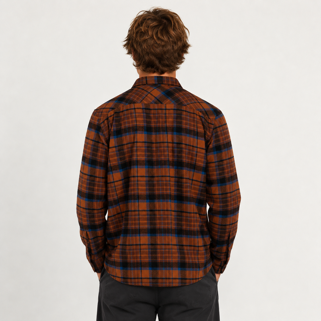 Camisa Portland Sherpa Lined flannel Bronzed