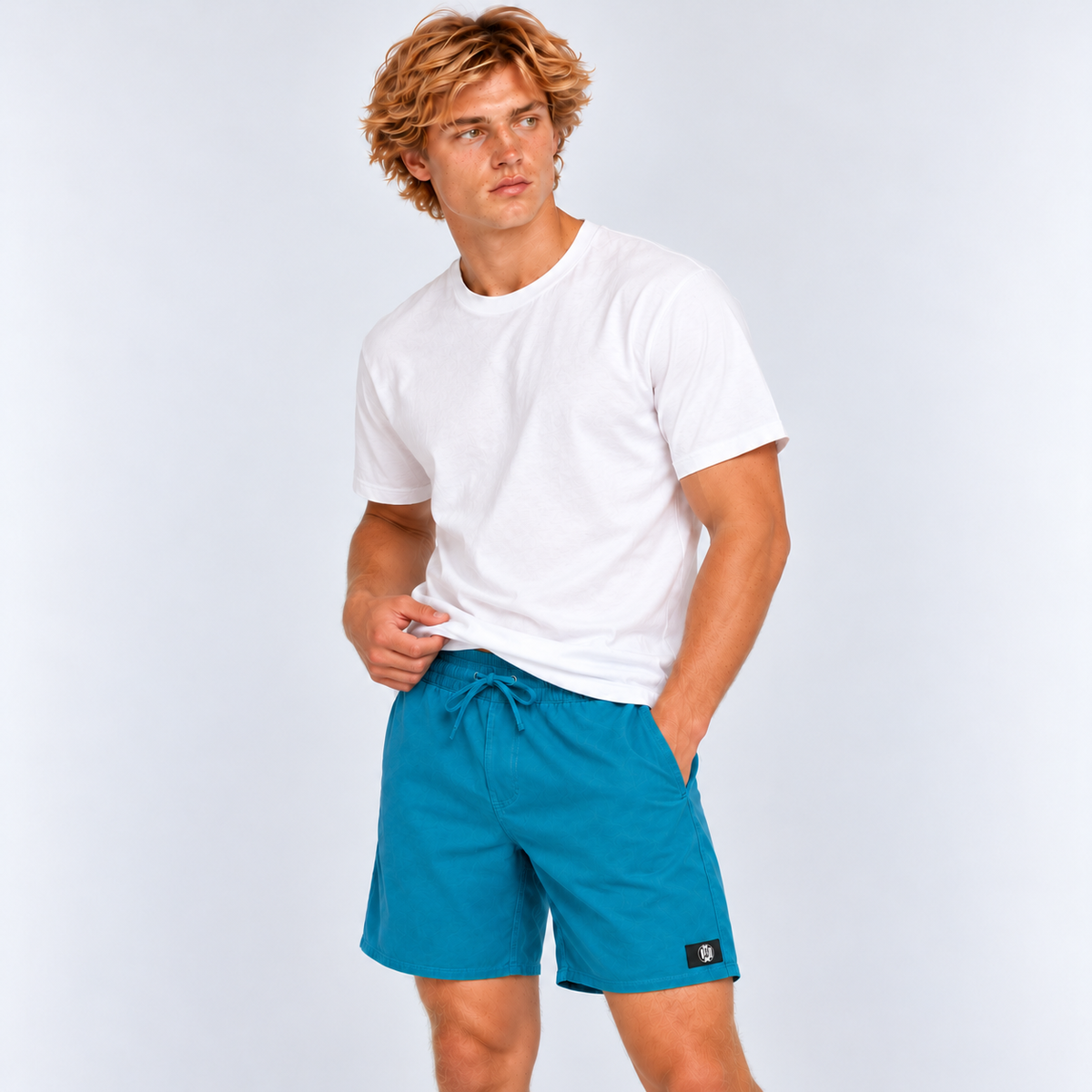 Short Men IPD Foundation E-Waist Walkshort Blue