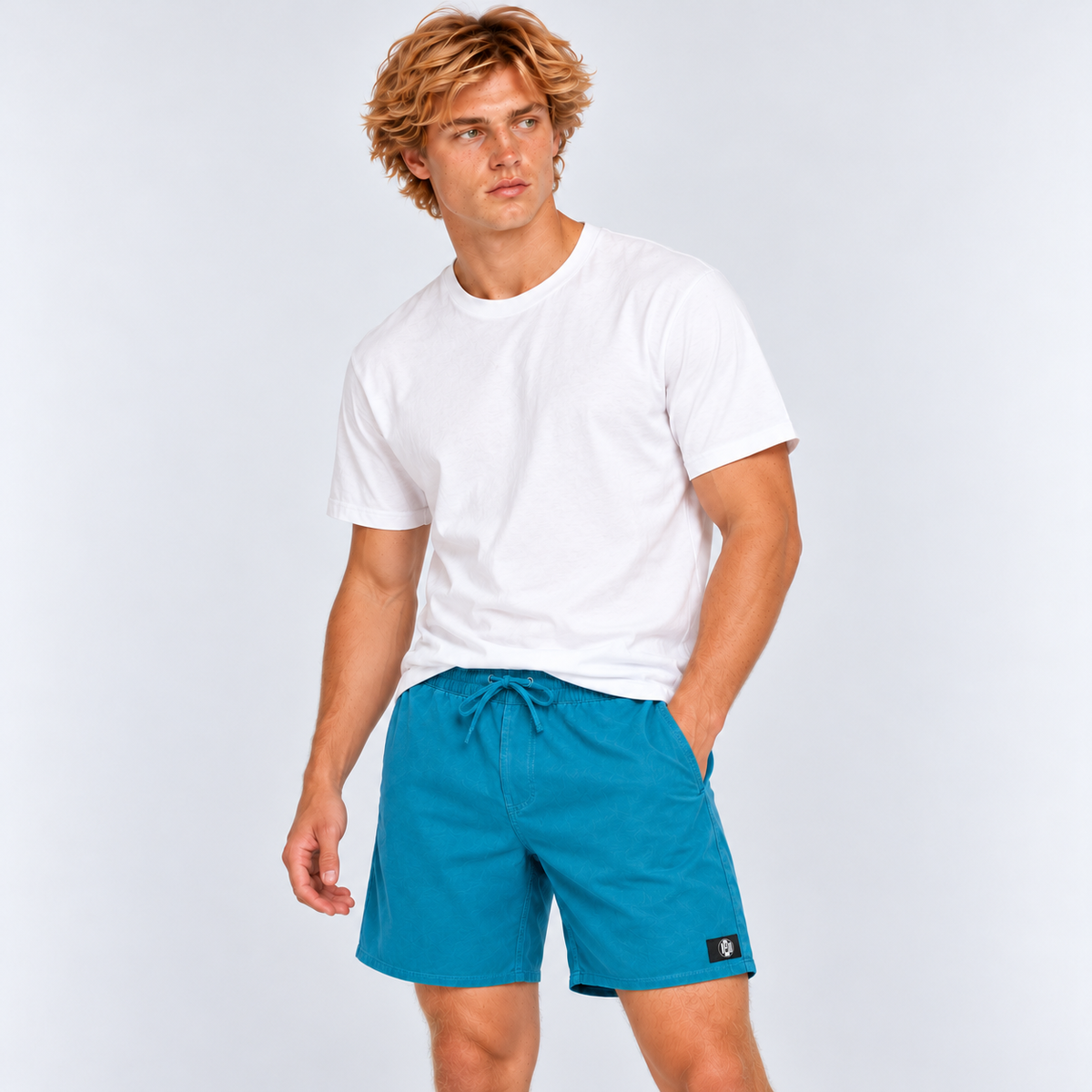 Short Men IPD Foundation E-Waist Walkshort Blue