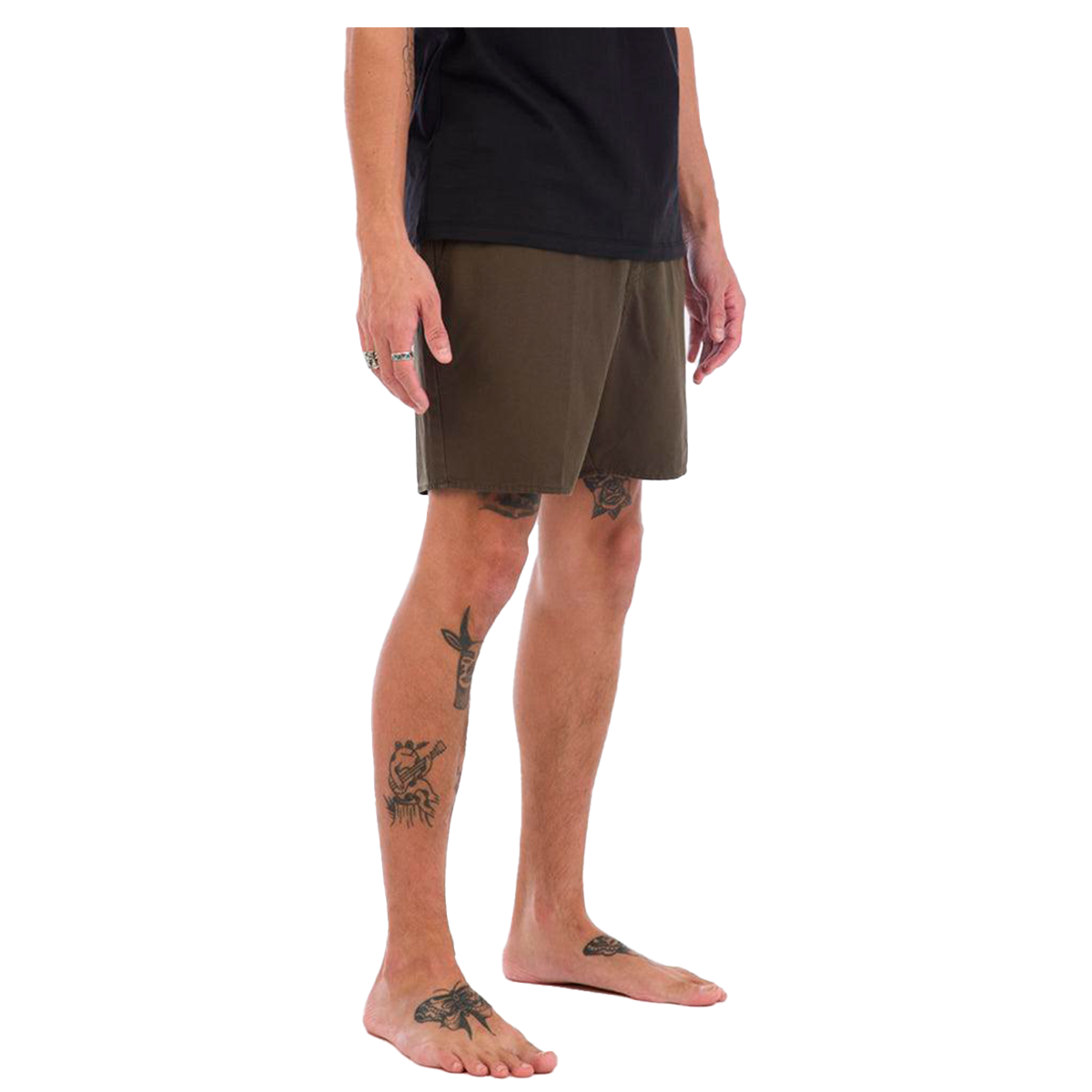 Short Men IPD Foundation E-Waist Walkshort Olive