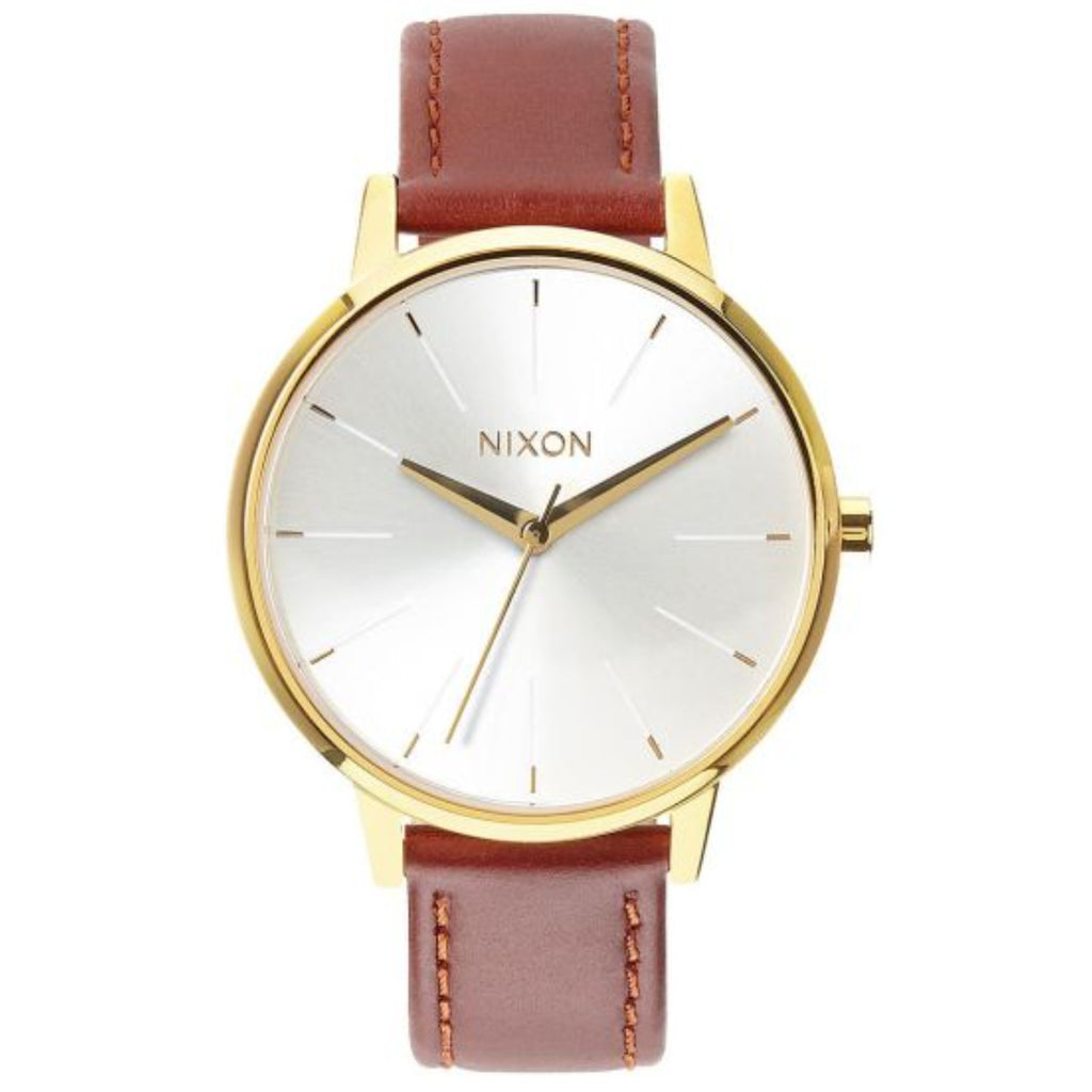 Reloj Nixon Kensington Leather Gold Saddle