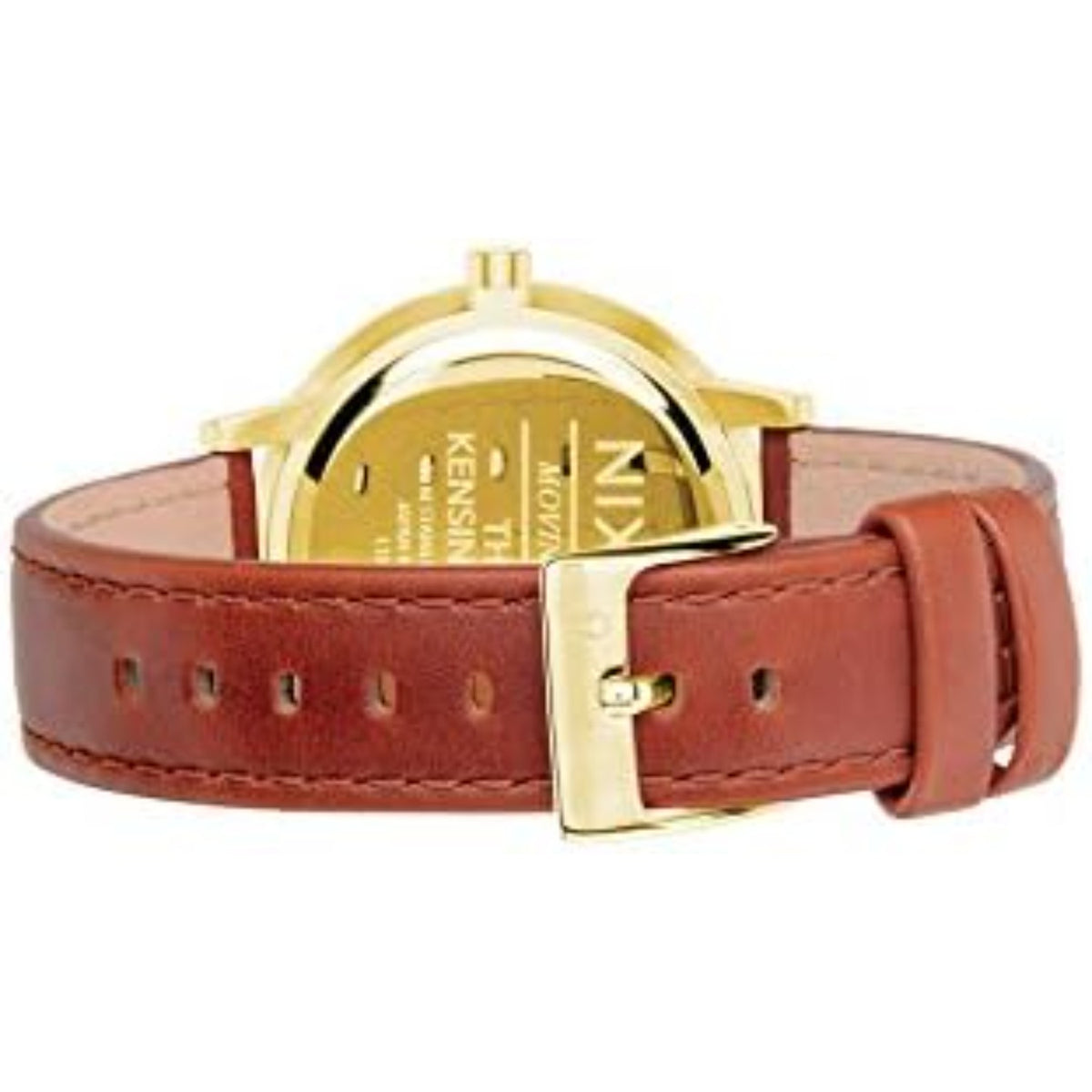 Reloj Nixon Kensington Leather Gold Saddle