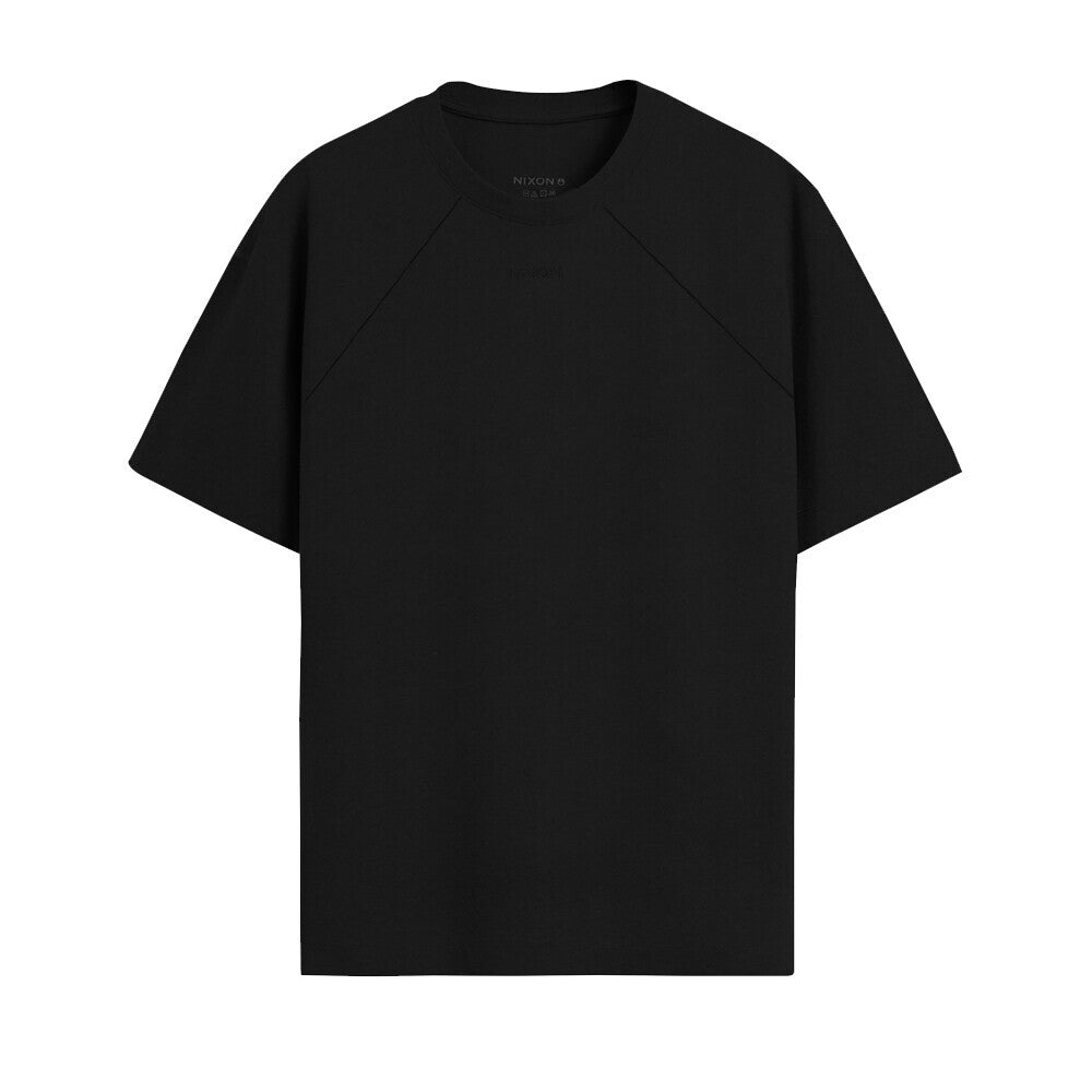 Polera Nixon Men Tiny Logo Black