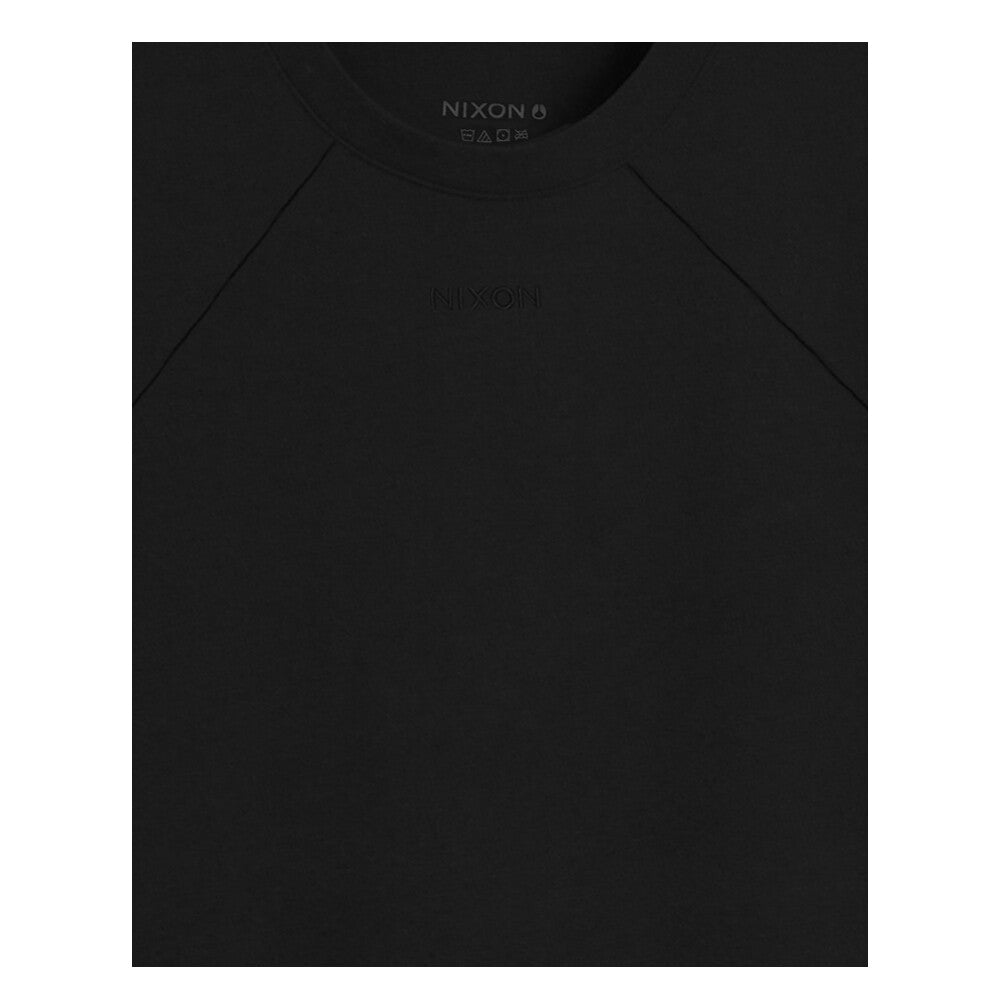 Polera Nixon Men Tiny Logo Black
