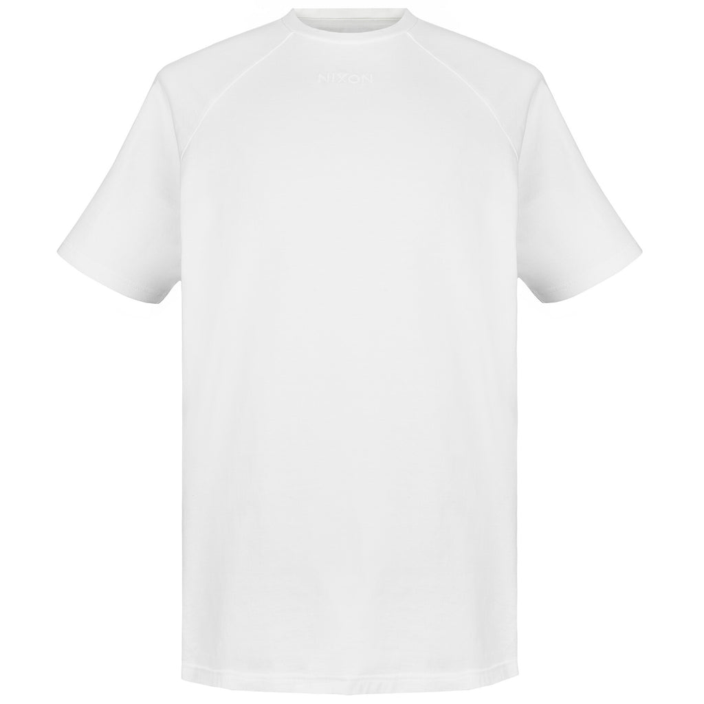 Polera Nixon Men Tiny Logo White