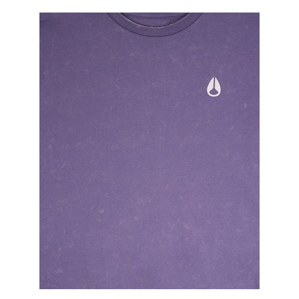Polera Nixon Men Crocodile Light Purple
