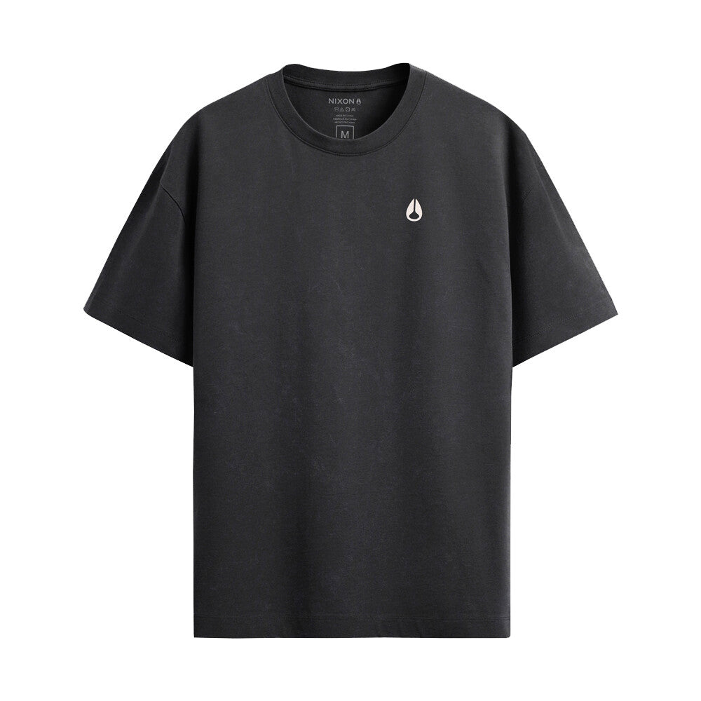 Polera Nixon Men Crocodile Light Black