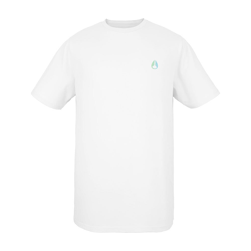Polera Nixon Men Blue Scorpio White
