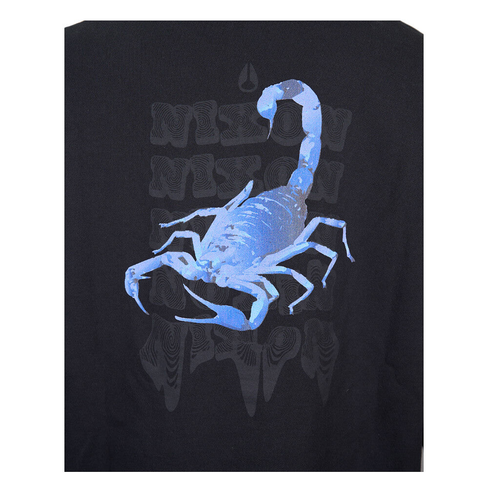 Polera Nixon Men Blue Scorpio Black