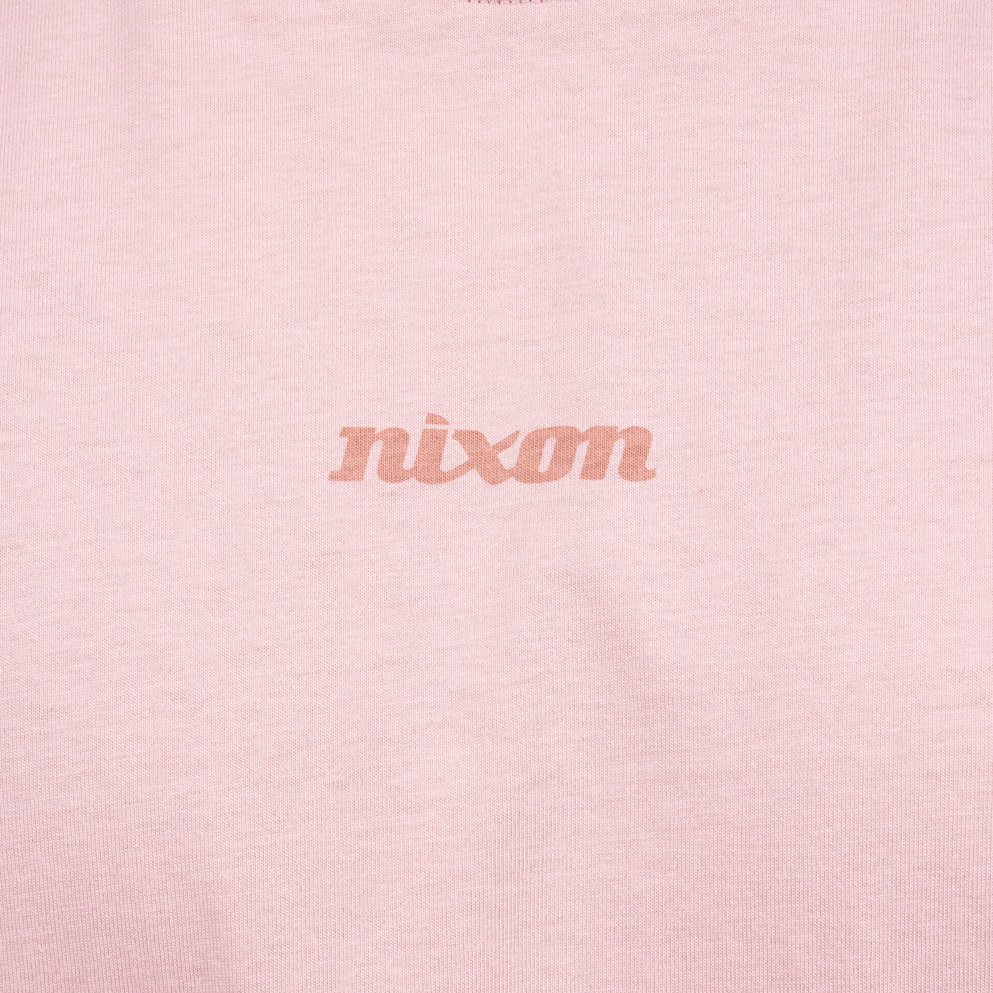 Polera Nixon Men Tiny Logo Pink
