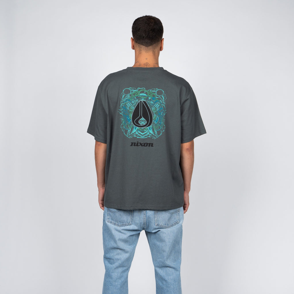 Polera Nixon Men Pistons Green