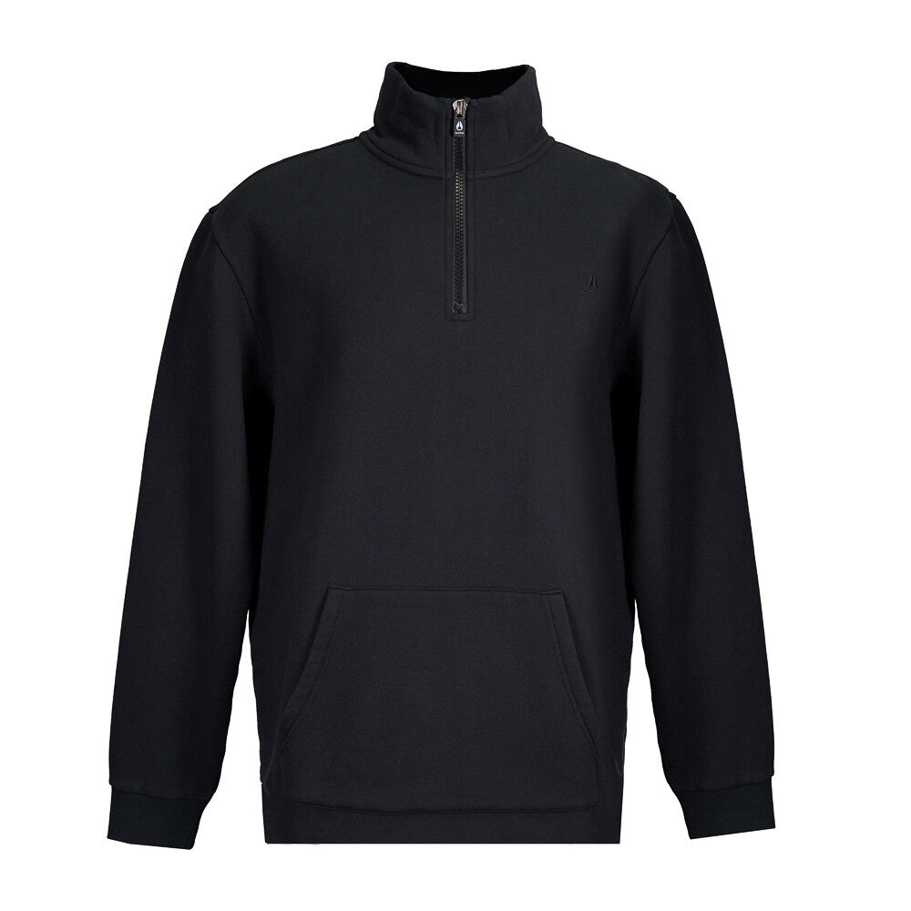 Polerón Nixon Men Half Zipper Black