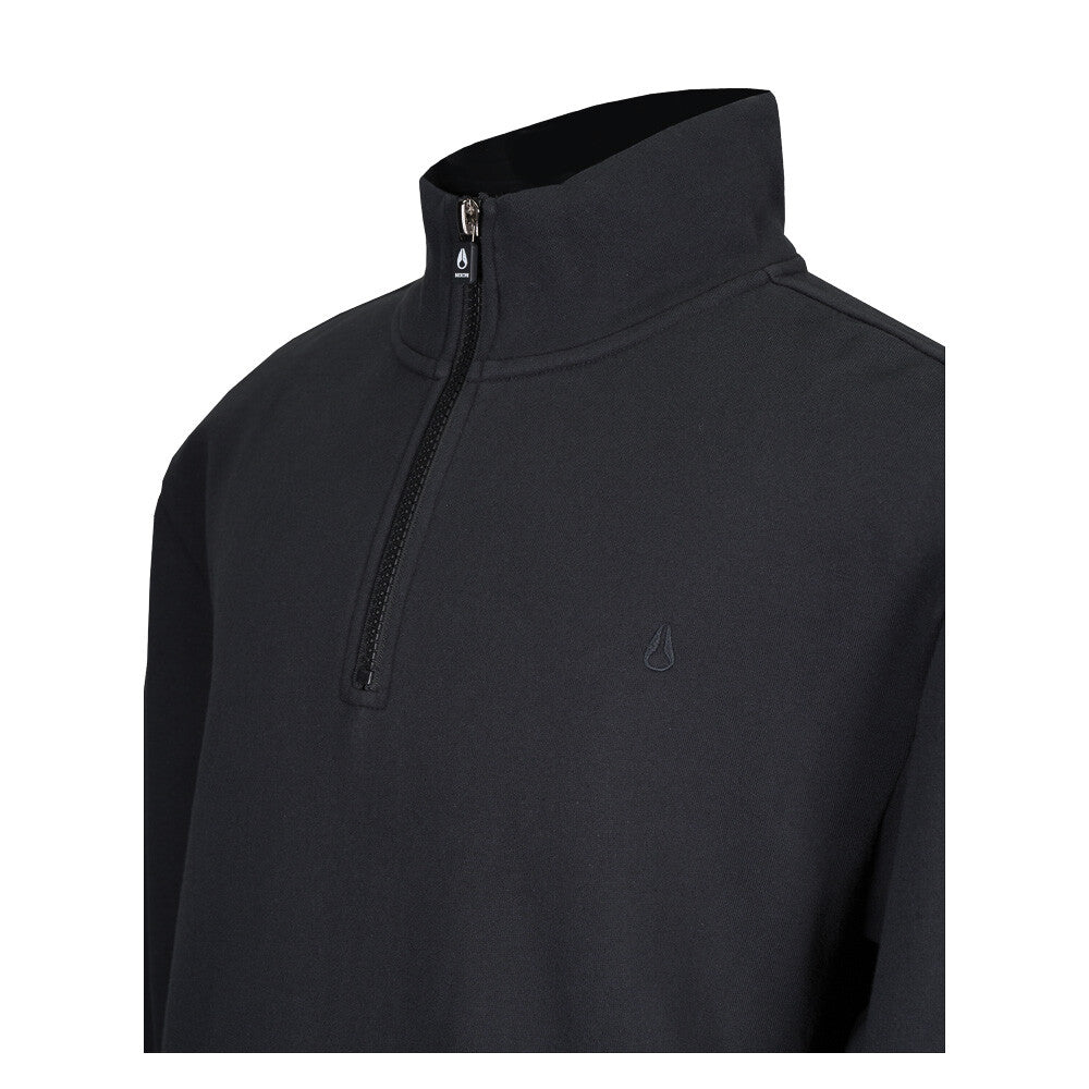 Polerón Nixon Men Half Zipper Black